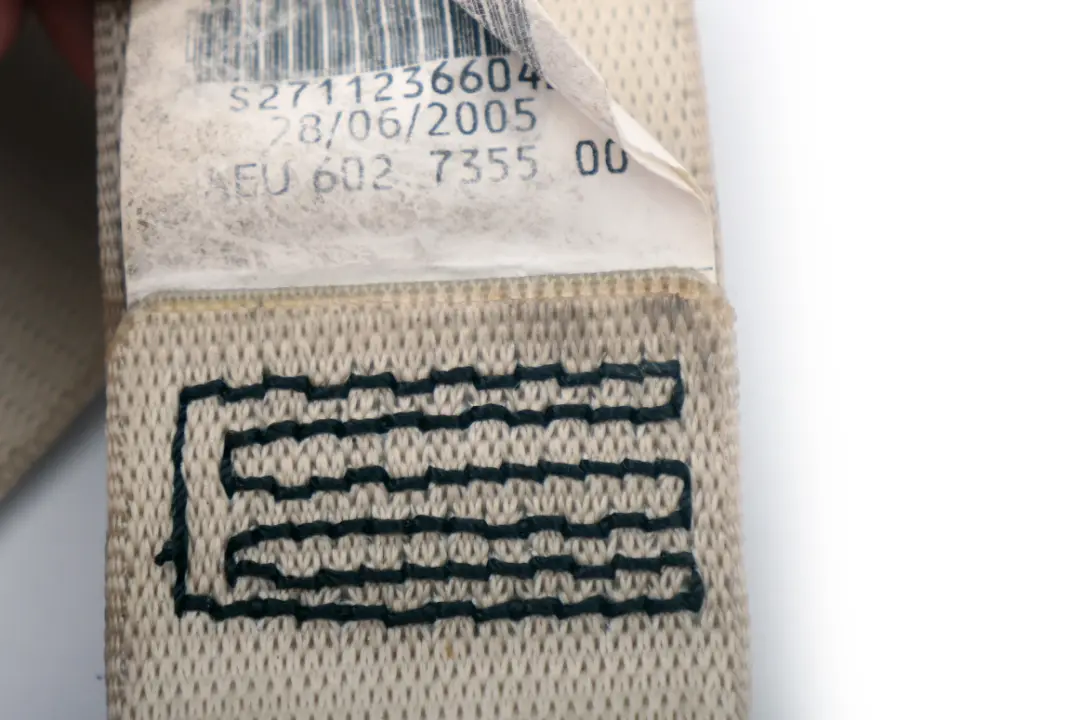 BMW 6 er E64 Obergurt Vorn Rechts Creambeige Beige - SKU 9138276 - Teilenummer 9138276