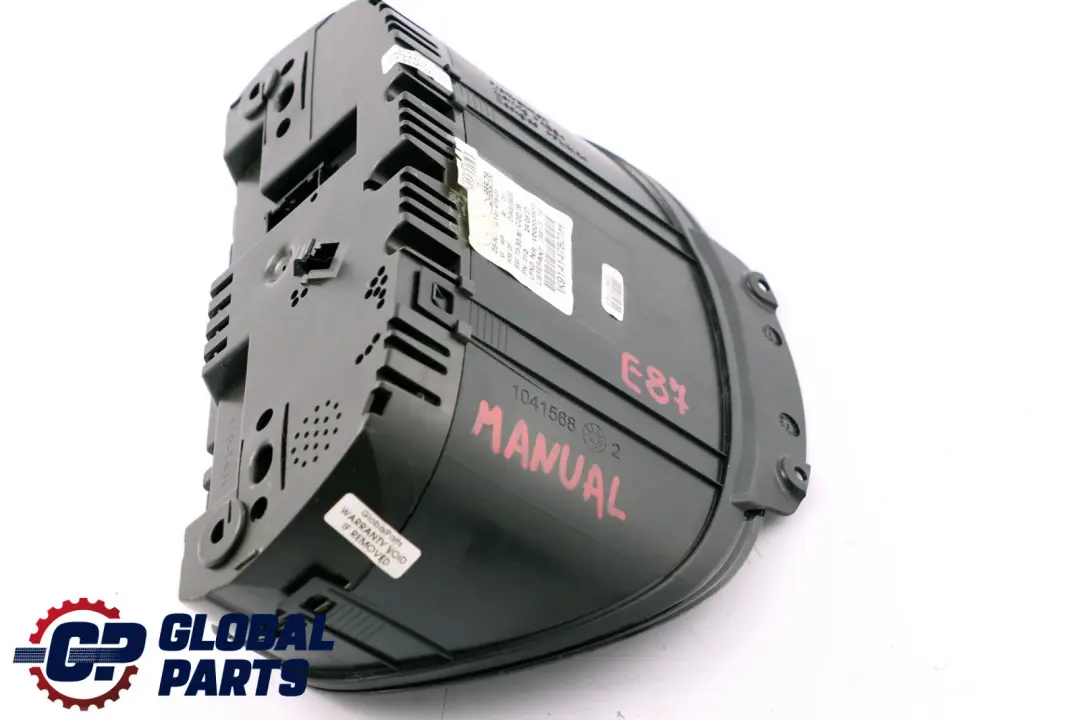 BMW 1 Series E81 E87 LCI Speedo Clocks Instruments Combination Manual 9141478 - SKU rhd-9141478 - Part number 62109141478