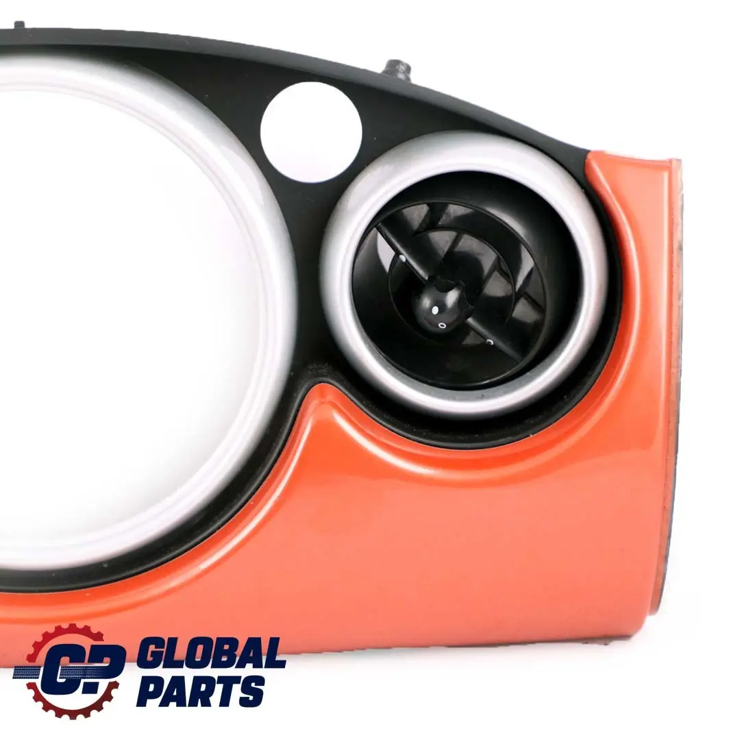 Set Dash Dashboard Panel Trim Strip Cover Hot Orange to BMW Mini Cooper One R52 with Part number 9141924 BMW Mini Cooper One R52 Set Dash Dashboard Panel Trim Strip Cover Hot Orange - SKU rhd-9141924-1 - Part number 9141924