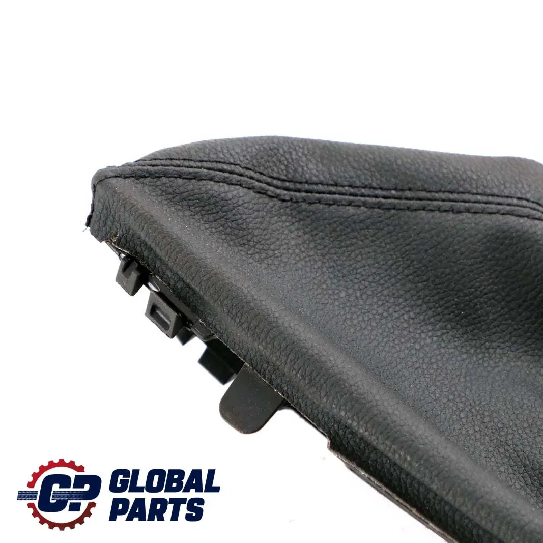 BMW 1 Series 1 E81 E82 E87 E87N Handbrake Level Cover Leather Black 9142745 - SKU rhd-9142745 - Part number 34428036111