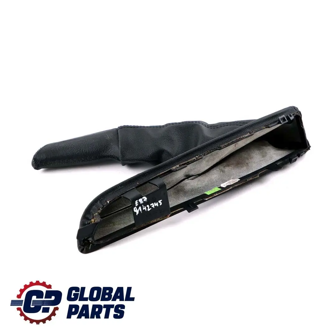 BMW 1 Series 1 E81 E82 E87 E87N Handbrake Level Cover Leather Black 9142745 - SKU rhd-9142745 - Part number 34428036111