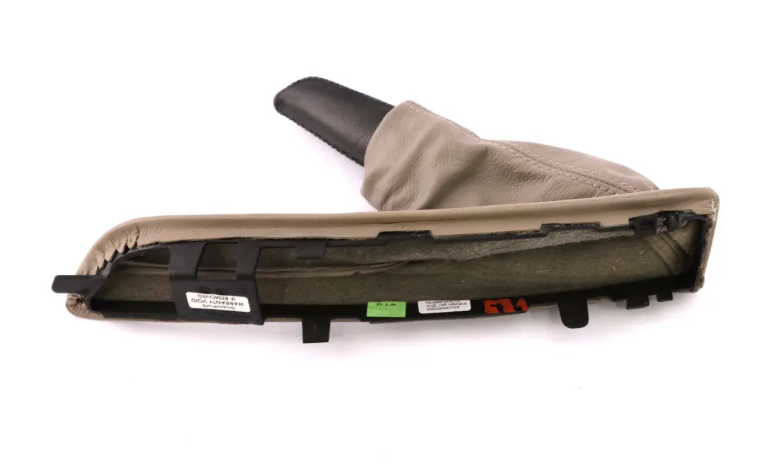 BMW 1 Series E81 E87N LCI E88 Handbrake Lever Cover Beige - SKU rhd-9142755 - Part number 9142755