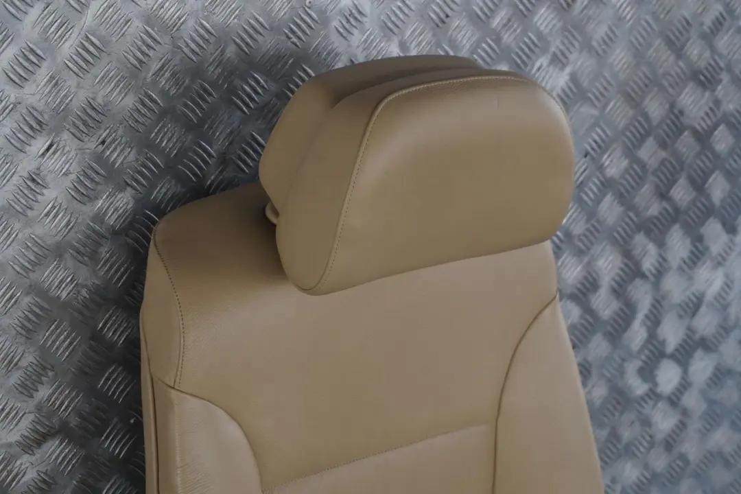 Beige Leather Front Left N/S Seat to BMW 5 Series E60 E61 LCI with Part number 9143860 BMW 5 Series E60 E61 LCI Beige Leather Front Left N/S Seat - SKU rhd-9143860-1 - Part number 9143860
