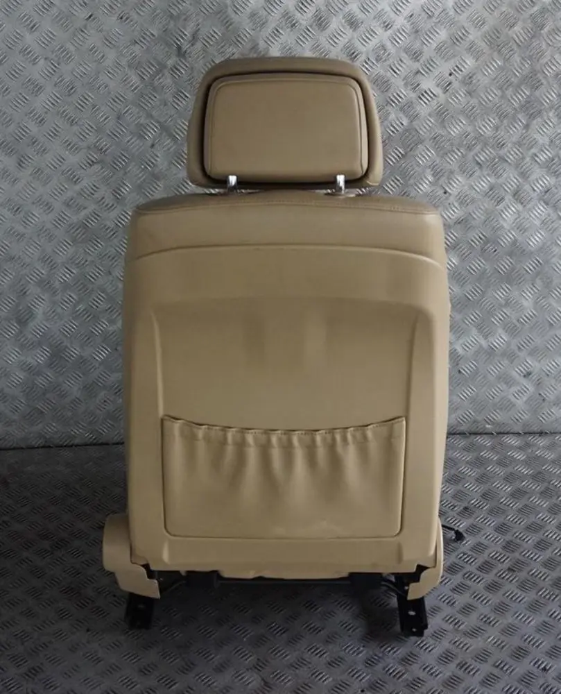 BMW 5 Series E60 E61 LCI Heated Beige Leather Front Left N/S Seat - SKU rhd-9143860-2 - Part number 9143860