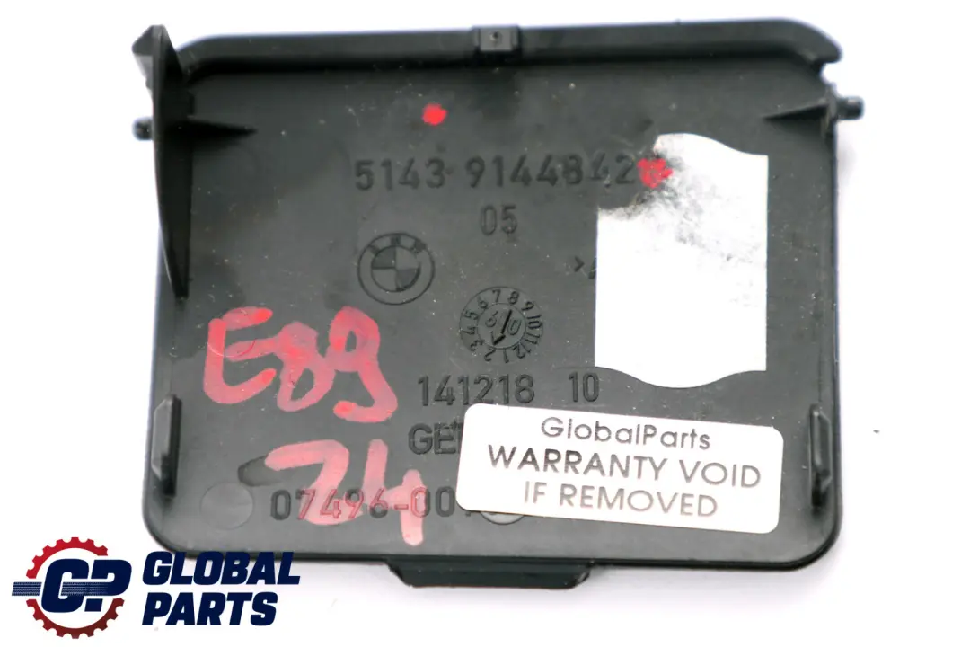Lateral Trim Panel Front Right Leg Room Cover OBD 9144842 to BMW Z4 Series E89 with Part number 9128454 BMW Z4 Series E89 Lateral Trim Panel Front Right Leg Room Cover OBD 9144842 - SKU rhd-9144842 - Part number 9128454