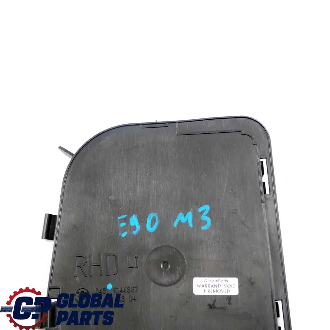 Covering Left N/S Microfilter to BMW 3 Series E90 E92 E93 M3 Cover with Part number 9144867 BMW 3 Series E90 E92 E93 M3 Cover Covering Left N/S Microfilter - SKU rhd-9144867 - Part number 9144867