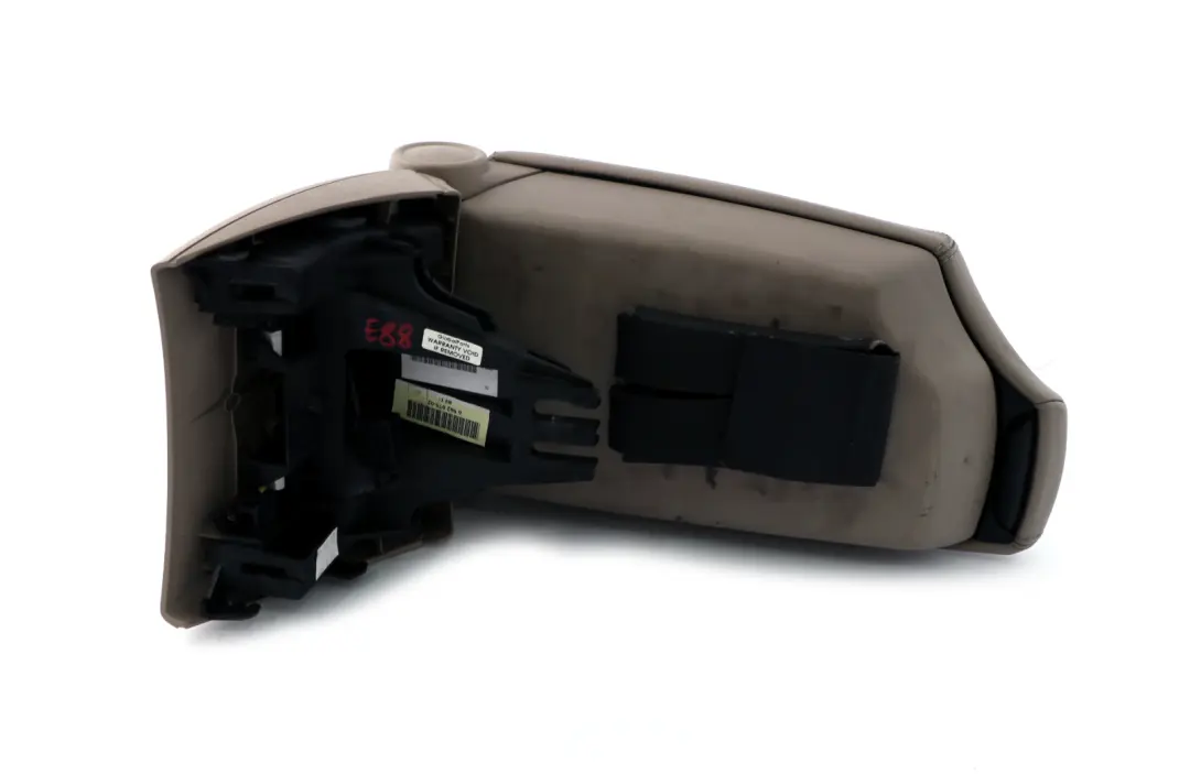 Centre Console Arm Rest Armrest Beige With Rear Trim Cover to BMW 1 Series E88 with Part number 9144924 BMW 1 Series E88 Centre Console Arm Rest Armrest Beige With Rear Trim Cover - SKU rhd-9144924 - Part number 9144924