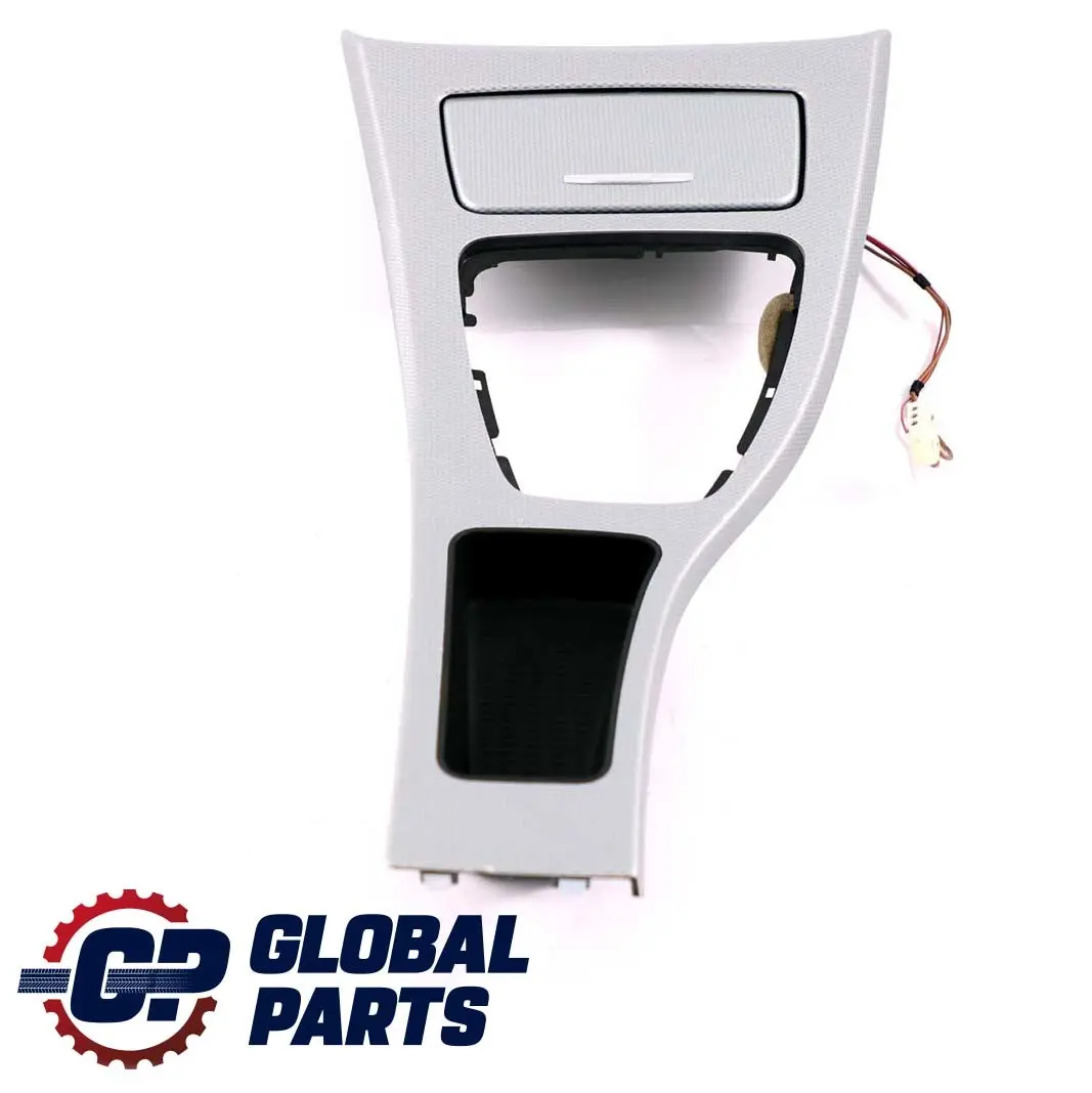 BMW 3 Series 2 E90 E91 Cover Centre Console Trim Ashtray Glacier Silber Silver - SKU rhd-9145138-2 - Part number 9145138