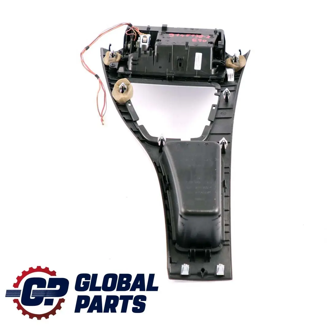 BMW 3 Series 2 E90 E91 Cover Centre Console Trim Ashtray Glacier Silber Silver - SKU rhd-9145138-2 - Part number 9145138