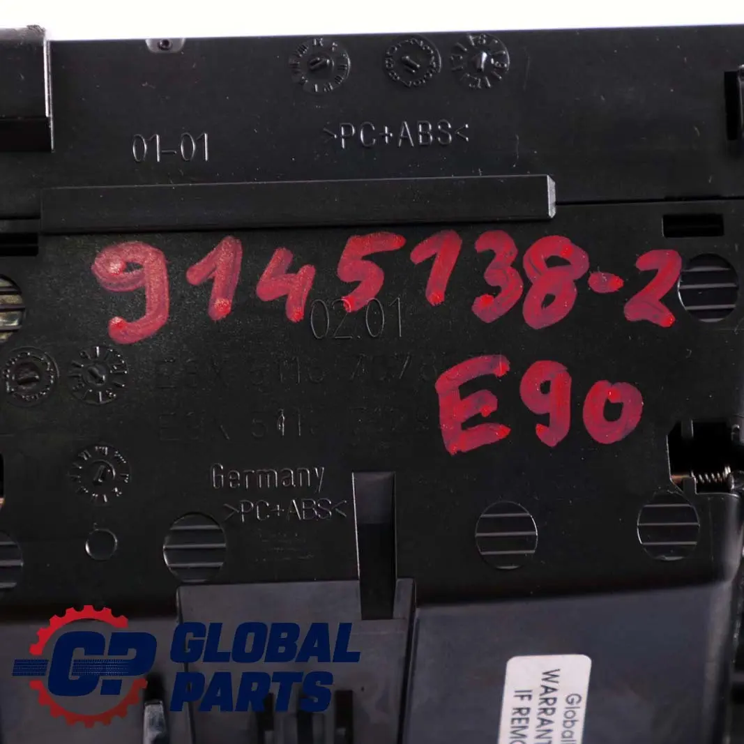 Centre Console Trim Ashtray Glacier Silber Silver to BMW 3 Series 2 E90 E91 Cover with Part number 9145138 BMW 3 Series 2 E90 E91 Cover Centre Console Trim Ashtray Glacier Silber Silver - SKU rhd-9145138-2 - Part number 9145138