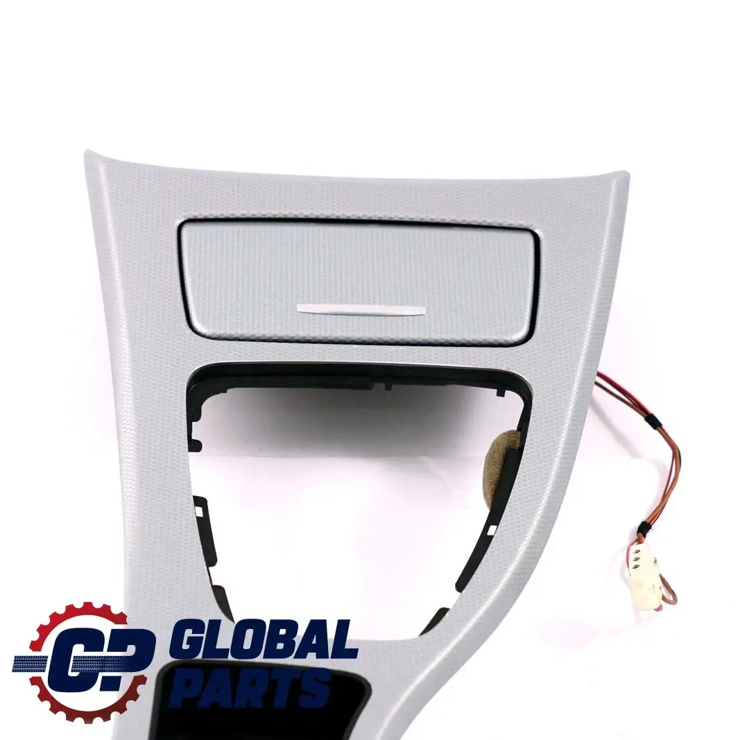 Centre Console Trim Ashtray Glacier Silber Silver to BMW 3 Series 2 E90 E91 Cover with Part number 9145138 BMW 3 Series 2 E90 E91 Cover Centre Console Trim Ashtray Glacier Silber Silver - SKU rhd-9145138-2 - Part number 9145138