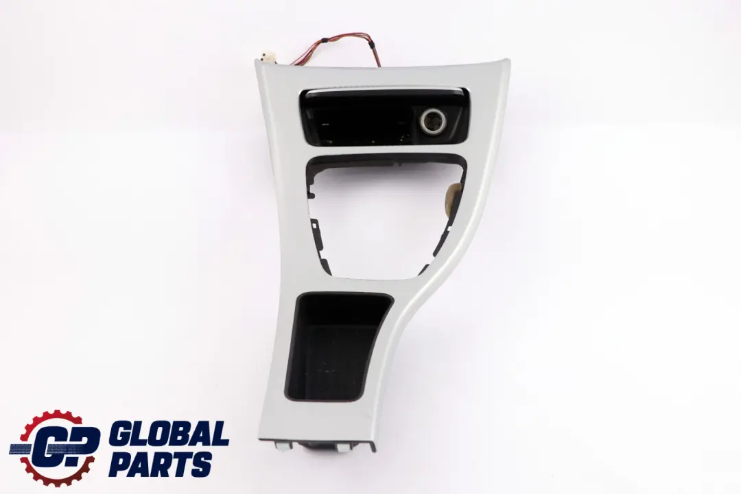 BMW 3 Series 3 E90 E91 Cover Centre Console Trim Ashtray Glacier Silber Silver - SKU rhd-9145138-3 - Part number 9145138