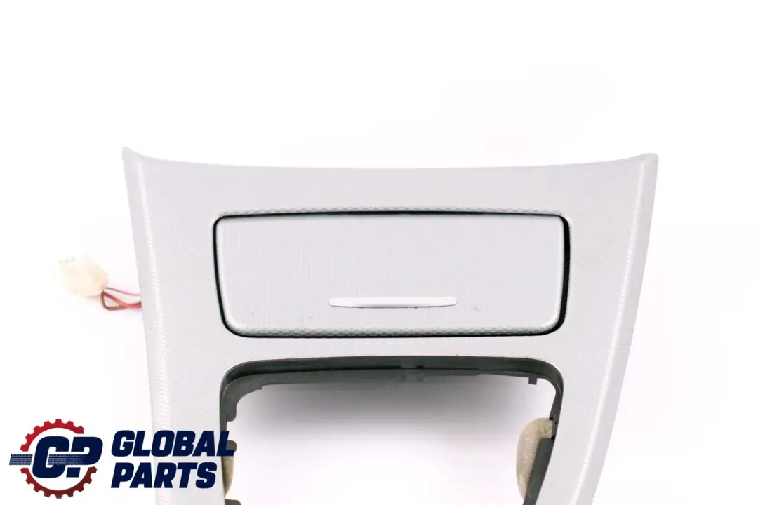 Centre Console Trim Ashtray Glacier Silber Silver to BMW 3 Series E90 E91 Cover with Part number 6970136 BMW 3 Series E90 E91 Cover Centre Console Trim Ashtray Glacier Silber Silver - SKU rhd-9145138 - Part number 6970136