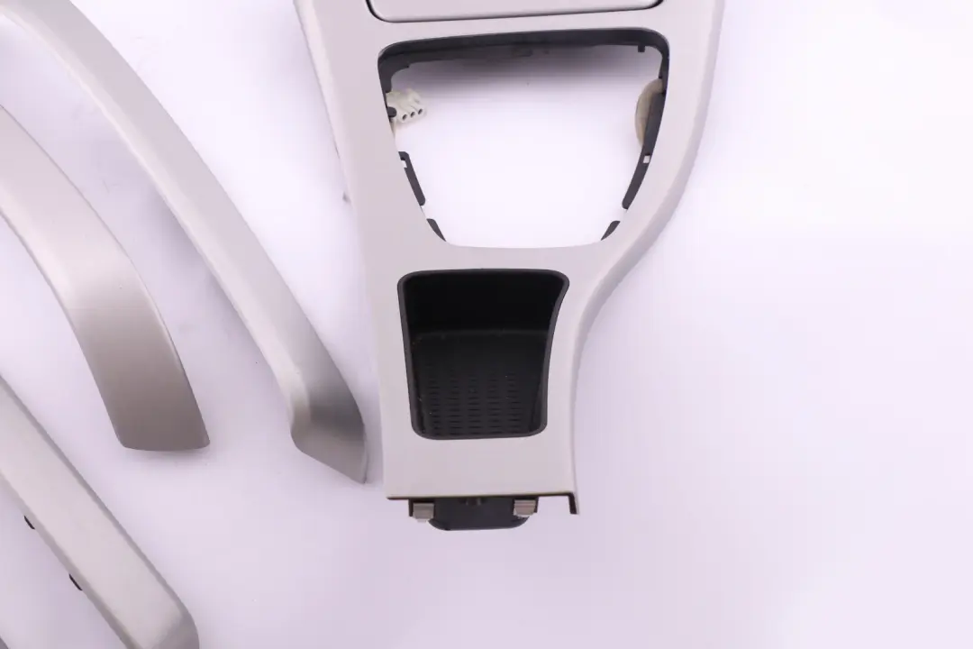 BMW 3 Series 2 E90 E91 LCI Interior Dashboard Ashtray Trim Set Feinschliff Alu - SKU rhd-9145142-2 - Part number 9145142