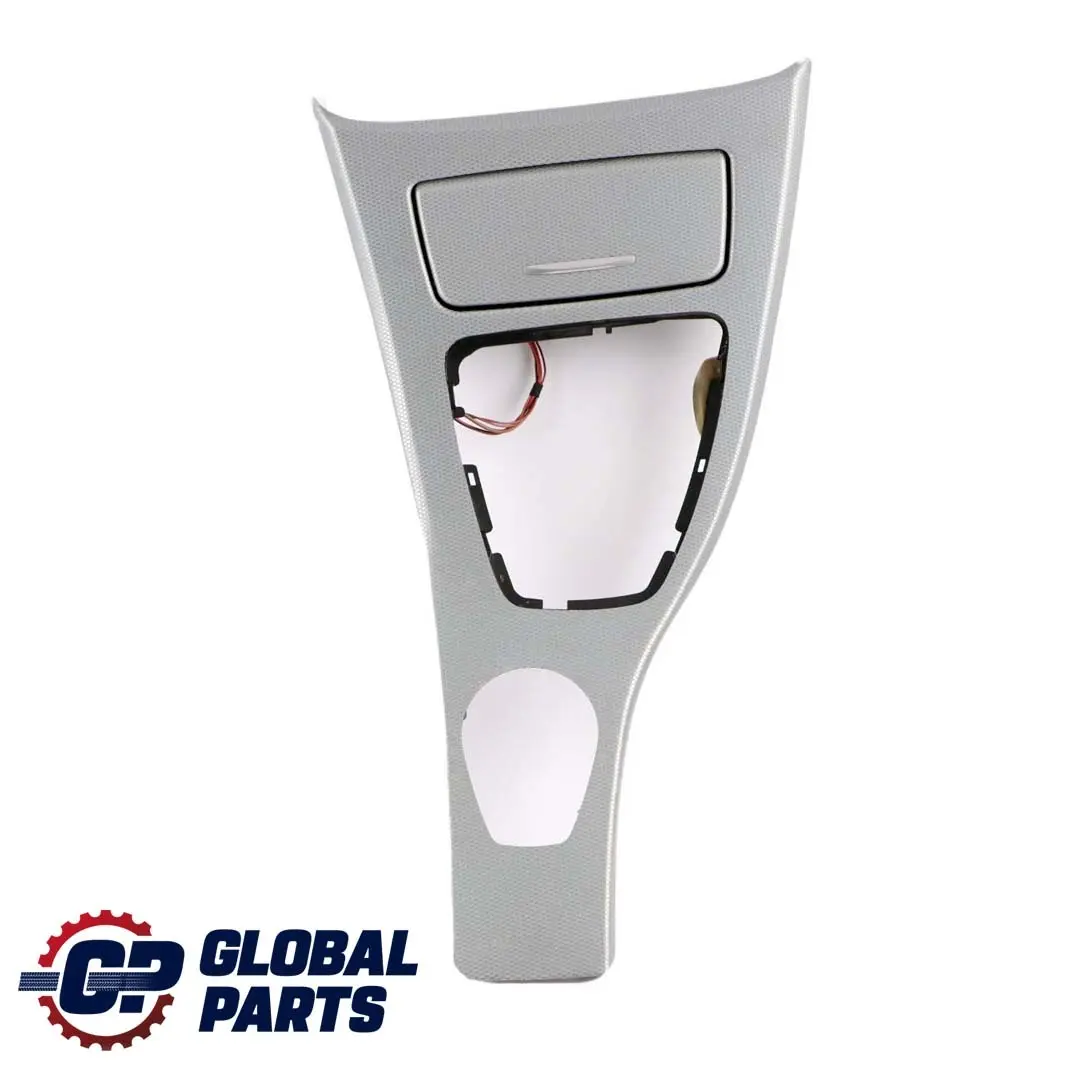 Centre Console Trim Ashtray Glacier Silber Silver to BMW 3 E90 E91 Cover with Part number 9145150 BMW 3 E90 E91 Cover Centre Console Trim Ashtray Glacier Silber Silver - SKU rhd-9145150-1 - Part number 9145150