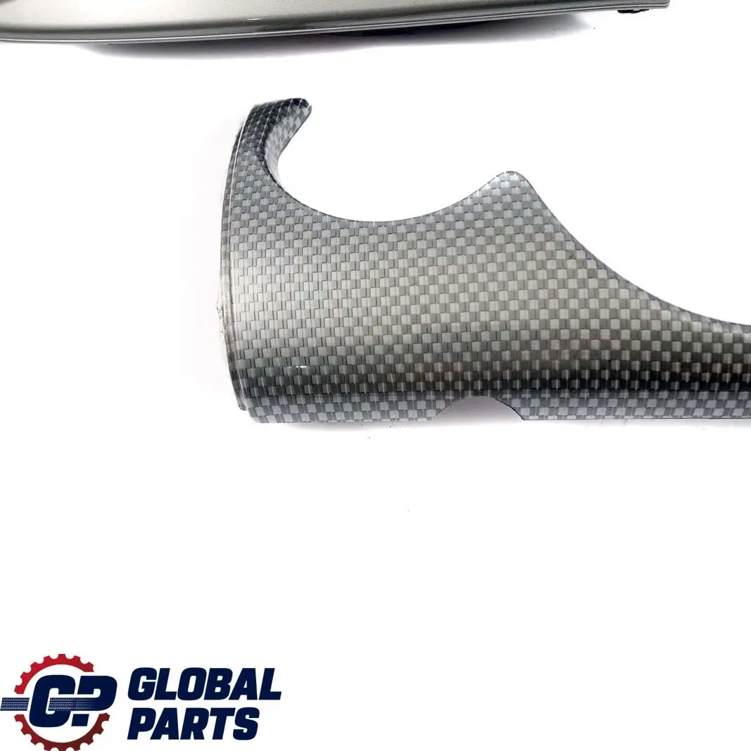 Set Dashboard Panel Dash Trim Strip Cover Royal Grey to BMW Mini Cooper R50 R53 with Part number 9145881 BMW Mini Cooper R50 R53 Set Dashboard Panel Dash Trim Strip Cover Royal Grey - SKU rhd-9145881 - Part number 9145881