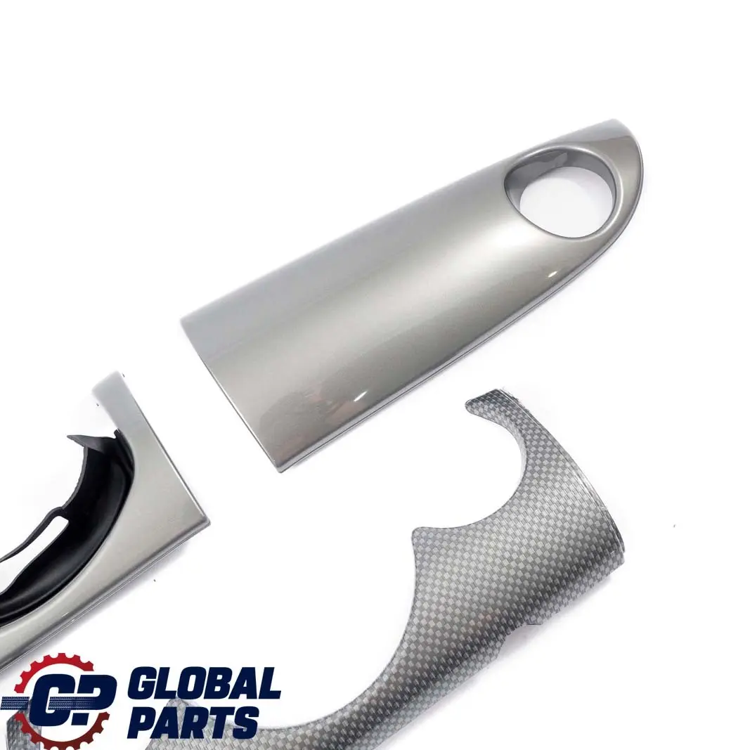 Set Dashboard Panel Dash Trim Strip Cover Royal Grey to BMW Mini Cooper R50 R53 with Part number 9145881 BMW Mini Cooper R50 R53 Set Dashboard Panel Dash Trim Strip Cover Royal Grey - SKU rhd-9145881 - Part number 9145881