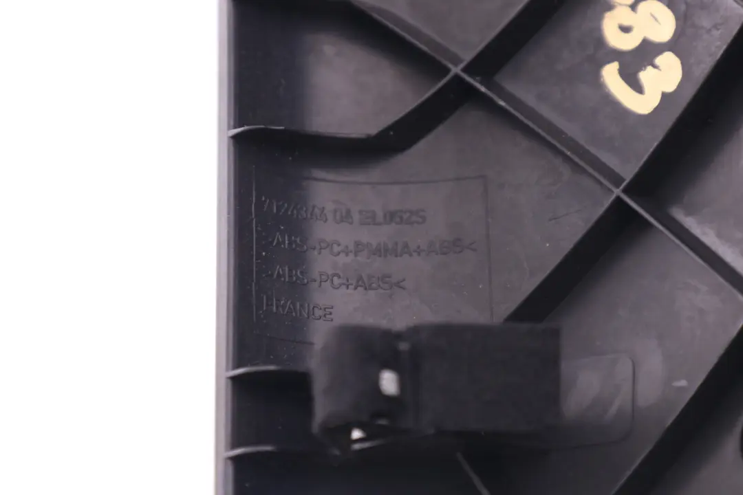 Dashboard Panel Trim Strip Cover Anthracite Left N/S to BMW Mini R50 R52 R53 with Part number 9146314 BMW Mini R50 R52 R53 Dashboard Panel Trim Strip Cover Anthracite Left N/S - SKU rhd-9145883 - Part number 9146314