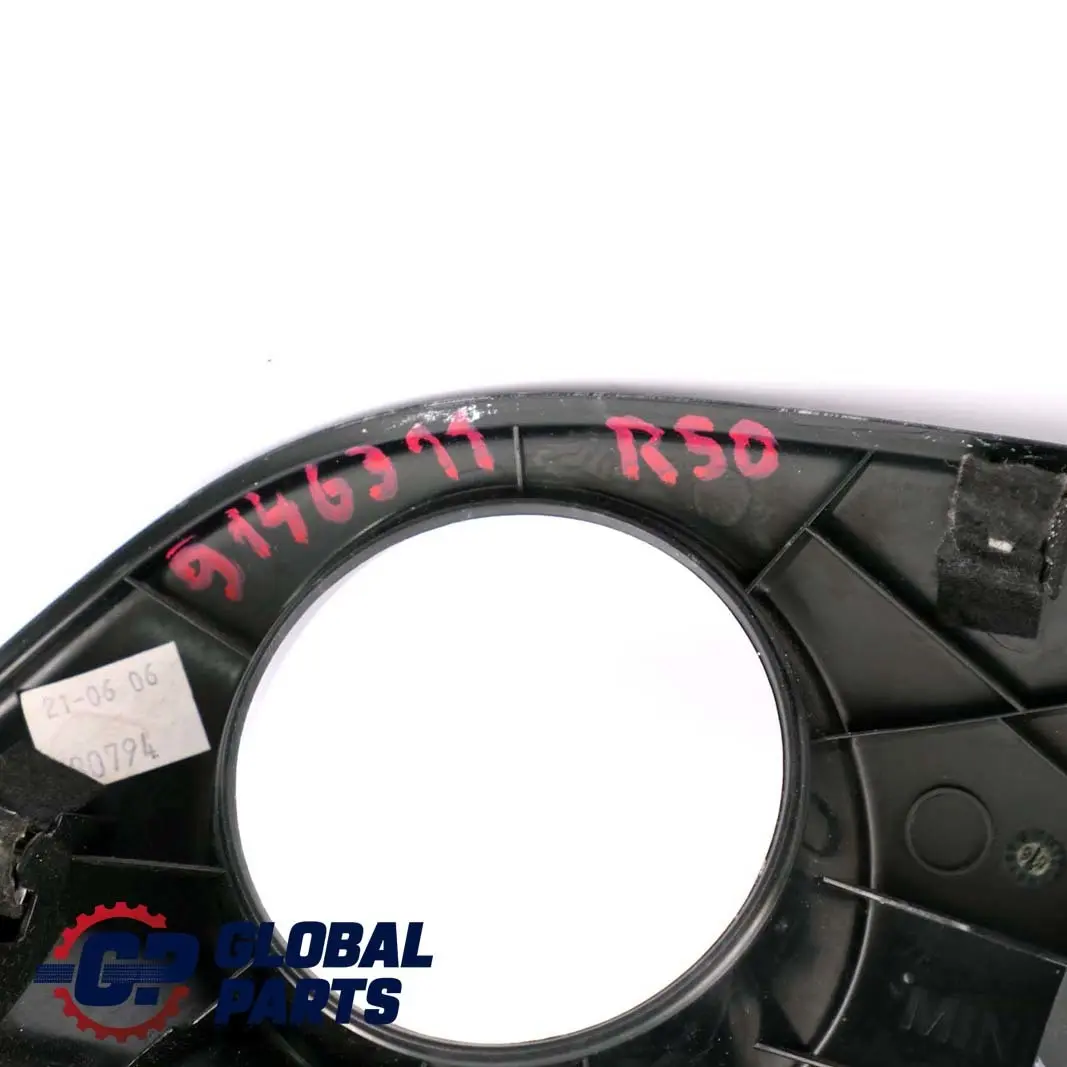 Dashboard Panel Trim Cover Piano Black to BMW Mini Cooper One D R50 R53 with Part number 9146311 BMW Mini Cooper One D R50 R53 Dashboard Panel Trim Cover Piano Black - SKU rhd-9146311 - Part number 9146311