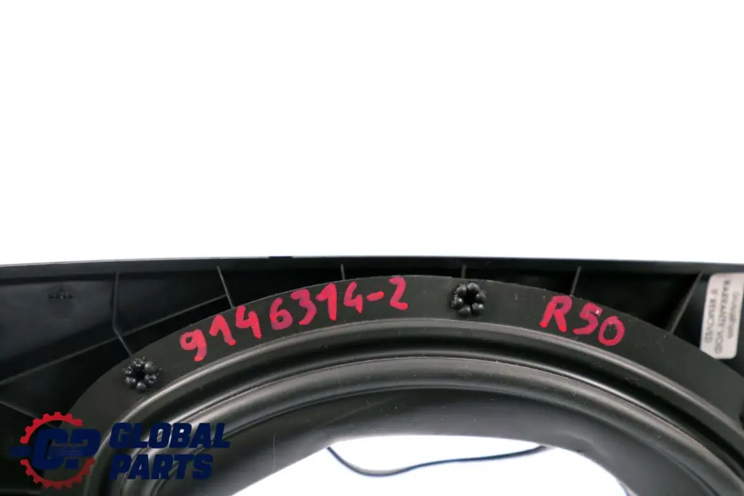 BMW Mini 2 R50 R52 R3 Dashboard Panel Trim Strip Cover Anthracite Right O/S - SKU rhd-9146314-2 - Part number 9146314