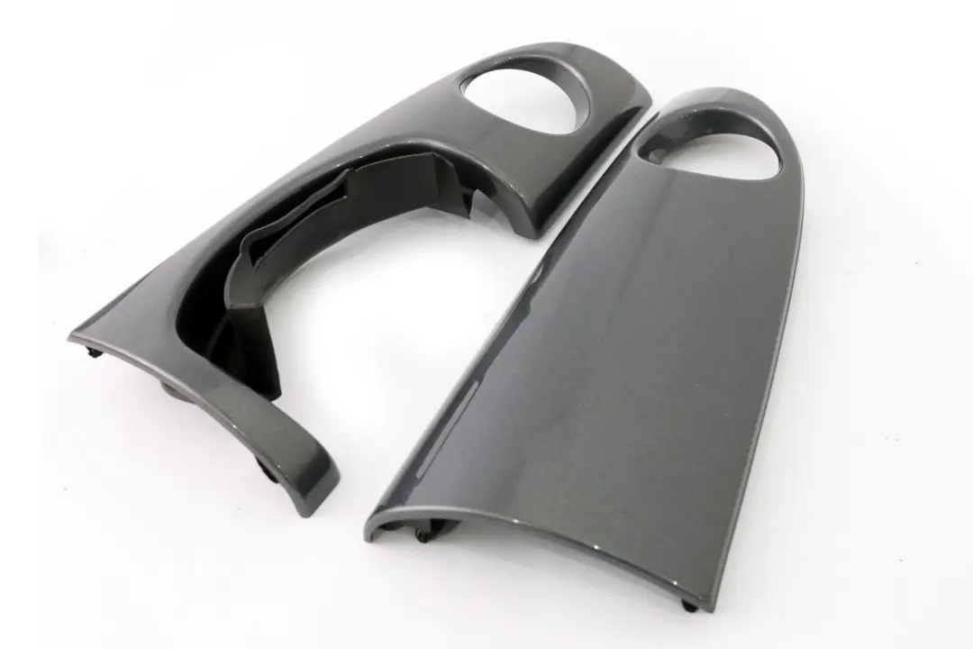 Set Dashboard Panel Trim Strip Cover Anthracite Silver to BMW Mini 7 R50 R53 with Part number 9146314 BMW Mini 7 R50 R53 Set Dashboard Panel Trim Strip Cover Anthracite Silver - SKU rhd-9146314-7 - Part number 9146314