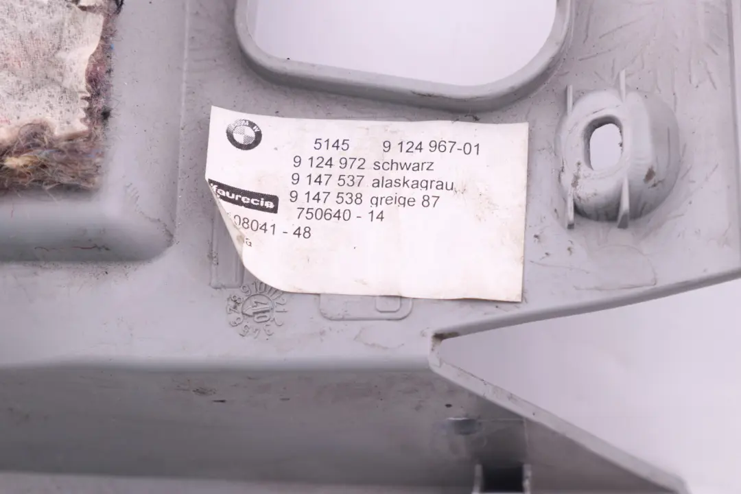 Trim Panel Foot Controls Alaskagrau to BMW 1 SERIES E81 E82 E87N E88 with Part number 9147537 BMW 1 SERIES E81 E82 E87N E88 Trim Panel Foot Controls Alaskagrau - SKU rhd-9147537 - Part number 9147537