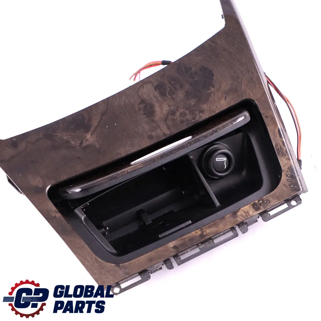 Trim Ashtray Centre Console Variegated Poplar Wood to BMW 1 Series E81 E87 LCI with Part number 9147981 BMW 1 Series E81 E87 LCI Trim Ashtray Centre Console Variegated Poplar Wood - SKU rhd-9147981 - Part number 9147981