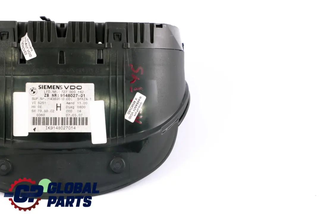 Instrument Cluster Speedo Clocks Automatic 9148027 to BMW X1 E84 E90 E91 with Part number 9316146 BMW X1 E84 E90 E91 Instrument Cluster Speedo Clocks Automatic 9148027 - SKU RHD-9148027 - Part number 9316146