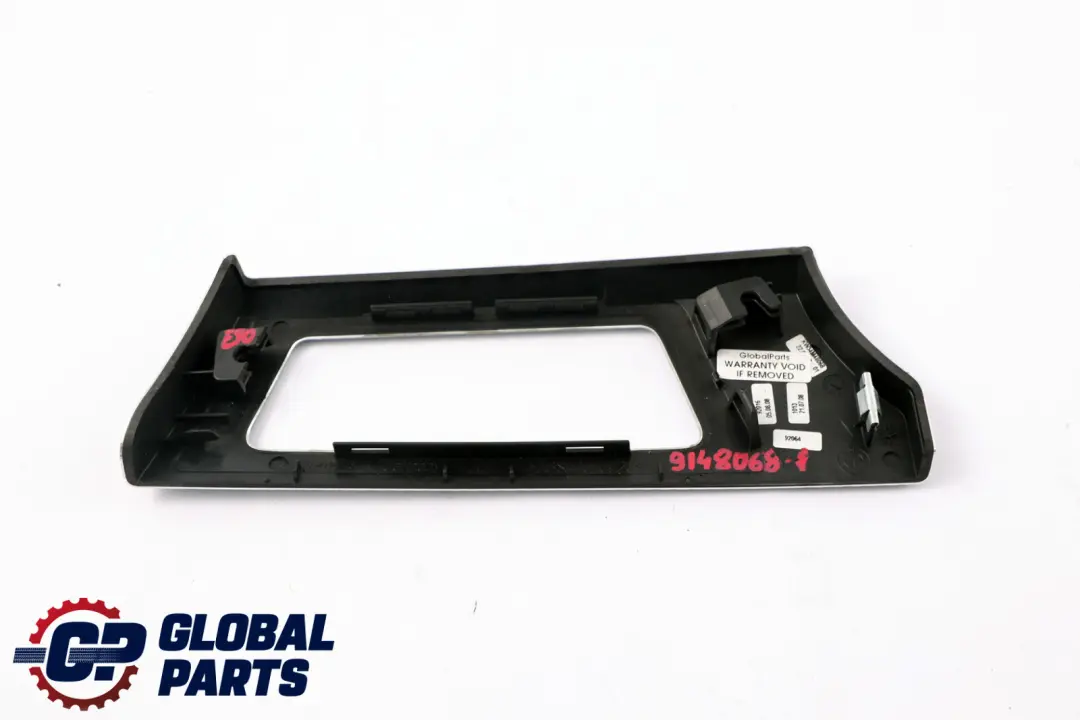 BMW 3 Series 1 E90 E91 LCI Cover Dashboard Aluminium Right O/S Glacier Silver - SKU rhd-9148068-1 - Part number 9148068