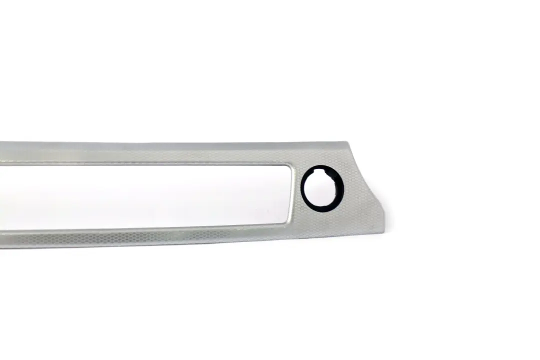 Trim Dashboard Aluminium Left N/S Glacier Silver to BMW 3 Series 10 E90 E91 Cover with Part number 9148070 BMW 3 Series 10 E90 E91 Cover Trim Dashboard Aluminium Left N/S Glacier Silver - SKU rhd-9148070-10 - Part number 9148070