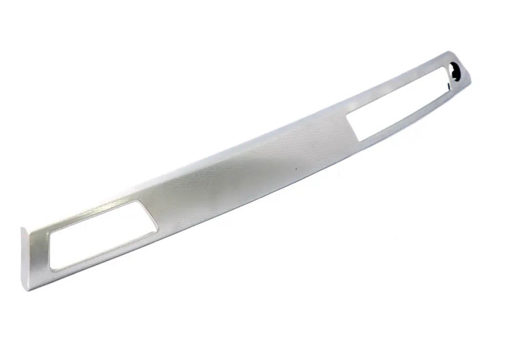 Trim Dashboard Aluminium Left N/S Glacier Silver to BMW 3 Series 10 E90 E91 Cover with Part number 9148070 BMW 3 Series 10 E90 E91 Cover Trim Dashboard Aluminium Left N/S Glacier Silver - SKU rhd-9148070-10 - Part number 9148070