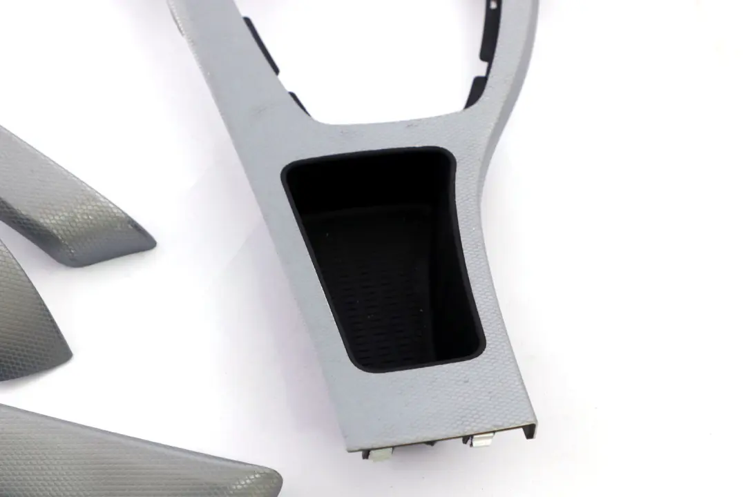 Set Cover Dash Trim Strip Aluminium Glacier Silber Silver to BMW 3 Series 11 E90 with Part number 9148070 BMW 3 Series 11 E90 Set Cover Dash Trim Strip Aluminium Glacier Silber Silver - SKU rhd-9148070-11 - Part number 9148070