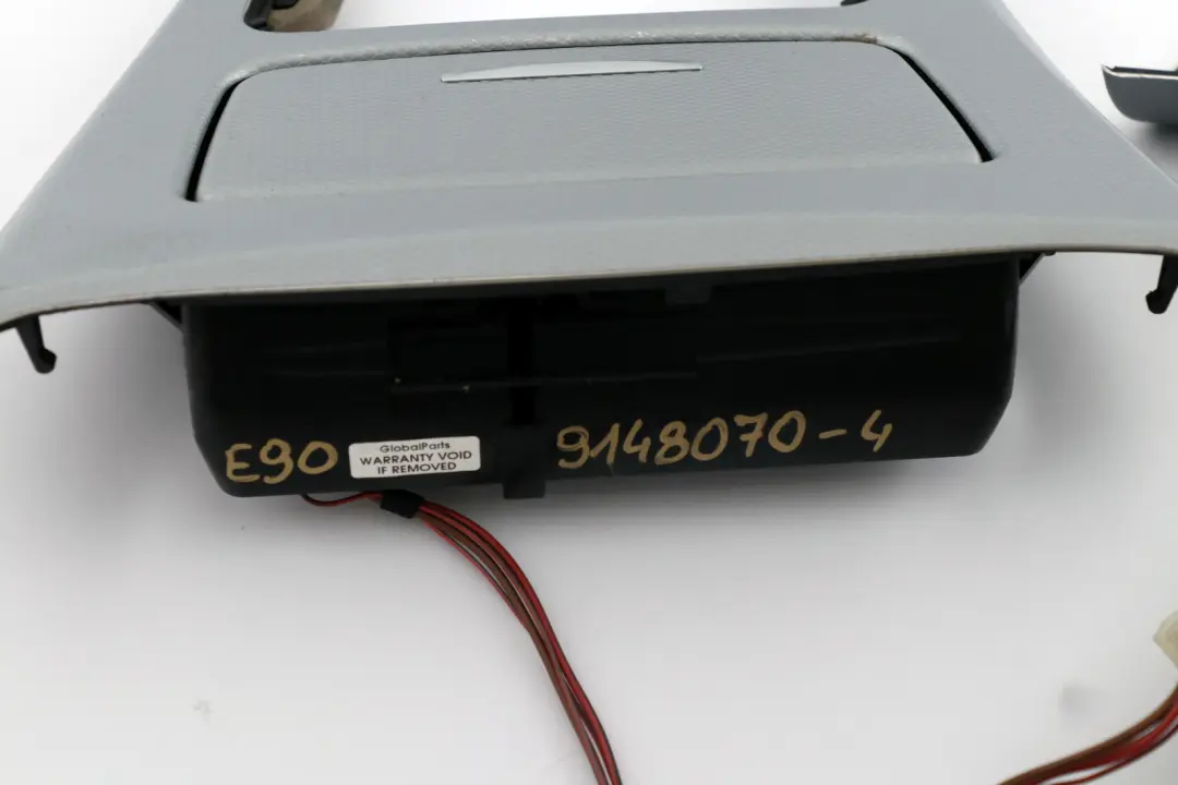 Set Cover Dash Trim Strip Aluminium Glacier Silber to BMW 3 Series 4 E90 with Part number 9148070 BMW 3 Series 4 E90 Set Cover Dash Trim Strip Aluminium Glacier Silber - SKU rhd-9148070-4 - Part number 9148070