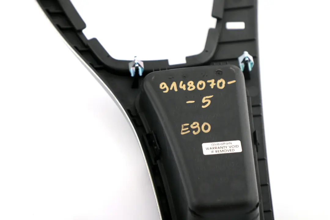 BMW 3 Series 5 E90 Set Cover Dash Trim Strip Aluminium Glacier Silber - SKU rhd-9148070-5 - Part number 9148070