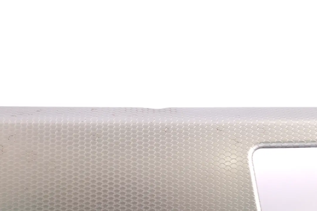 Trim Dashboard Aluminium Left N/S Glacier Silver to BMW 3 Series 7 E90 Cover with Part number 9148070 BMW 3 Series 7 E90 Cover Trim Dashboard Aluminium Left N/S Glacier Silver - SKU rhd-9148070-7 - Part number 9148070