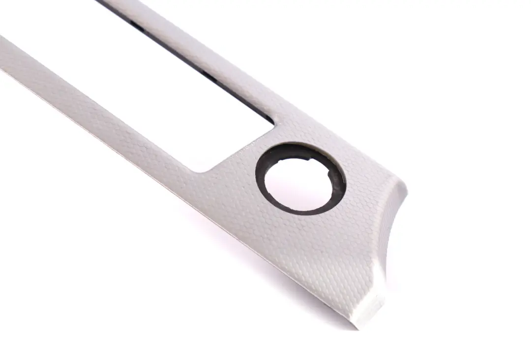 Trim Dashboard Aluminium Left N/S Glacier Silver to BMW 3 Series 8 E90 Cover with Part number 9148070 BMW 3 Series 8 E90 Cover Trim Dashboard Aluminium Left N/S Glacier Silver - SKU rhd-9148070-8 - Part number 9148070