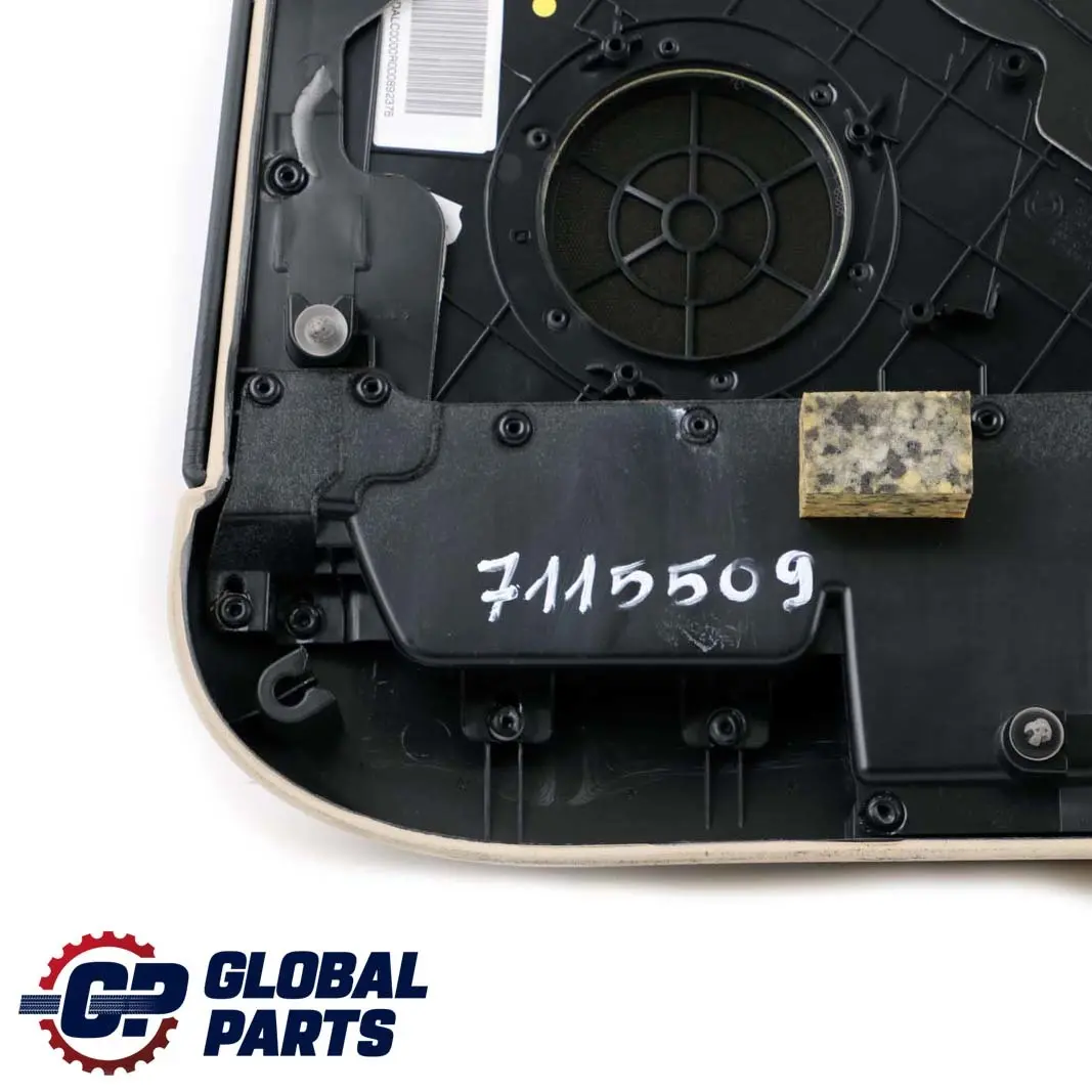 Front Left N/S Door Card Leather Pearl Trim Panel Cream Beige to BMW 6 E63 E64 with Part number 9150485 BMW 6 E63 E64 Front Left N/S Door Card Leather Pearl Trim Panel Cream Beige - SKU rhd-9150485 - Part number 9150485