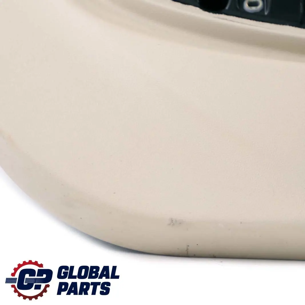 BMW 6 E63 E64 Front Left N/S Door Card Leather Pearl Trim Panel Cream Beige - SKU rhd-9150485 - Part number 9150485