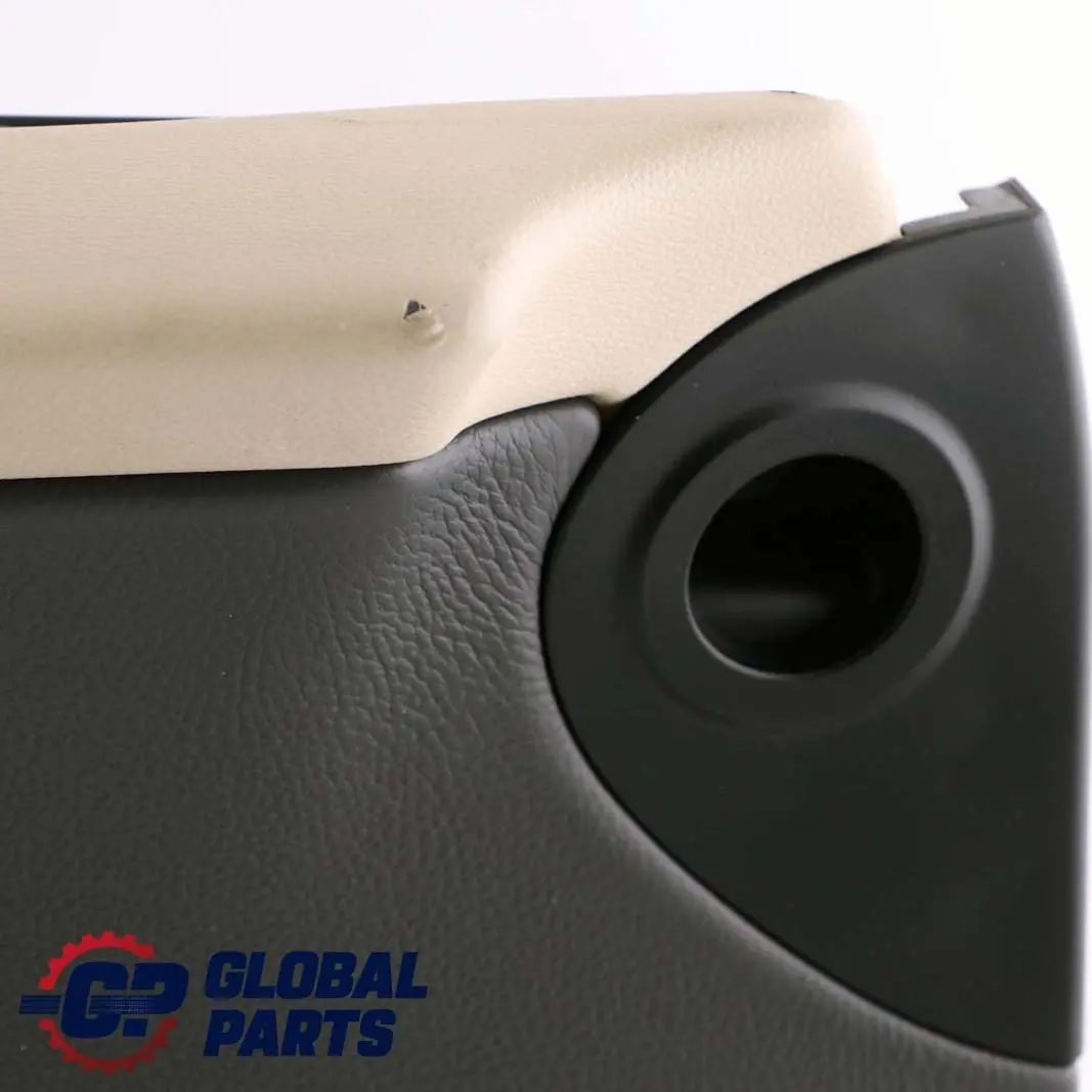 Front Left N/S Door Card Leather Pearl Trim Panel Cream Beige to BMW 6 E63 E64 with Part number 9150485 BMW 6 E63 E64 Front Left N/S Door Card Leather Pearl Trim Panel Cream Beige - SKU rhd-9150485 - Part number 9150485