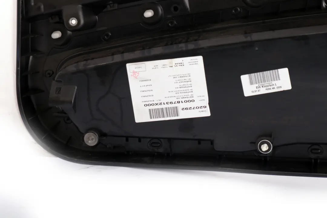 Front Left N/S Door Card Cloth Lining Anthracite Trim Panel to BMW 3 Series E92 1 with Part number 9152615 BMW 3 Series E92 1 Front Left N/S Door Card Cloth Lining Anthracite Trim Panel - SKU rhd-9152615-1 - Part number 9152615