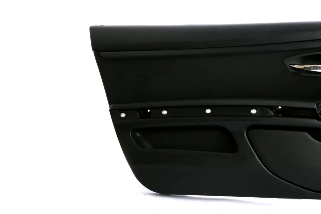 Front Left N/S Door Card Cloth Lining Anthracite Trim Panel to BMW 3 Series E92 1 with Part number 9152615 BMW 3 Series E92 1 Front Left N/S Door Card Cloth Lining Anthracite Trim Panel - SKU rhd-9152615-1 - Part number 9152615