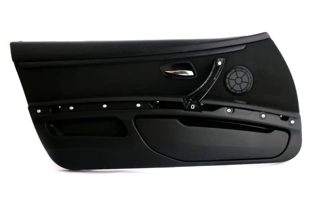 Front Left N/S Door Card Cloth Lining Anthracite Trim Panel to BMW 3 Series E92 1 with Part number 9152615 BMW 3 Series E92 1 Front Left N/S Door Card Cloth Lining Anthracite Trim Panel - SKU rhd-9152615-1 - Part number 9152615