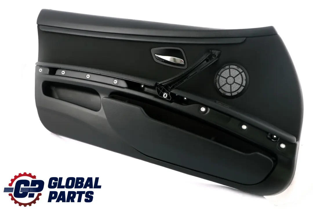 Front Left N/S Door Card Cloth Lining Anthracite Trim Panel to BMW 3 Series E92 2 with Part number 9152615 BMW 3 Series E92 2 Front Left N/S Door Card Cloth Lining Anthracite Trim Panel - SKU rhd-9152615-2 - Part number 9152615