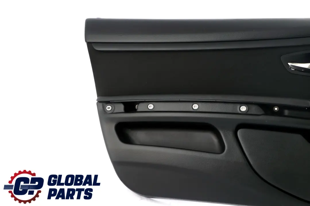 Front Left N/S Door Card Cloth Lining Anthracite Trim Panel to BMW 3 Series E92 2 with Part number 9152615 BMW 3 Series E92 2 Front Left N/S Door Card Cloth Lining Anthracite Trim Panel - SKU rhd-9152615-2 - Part number 9152615