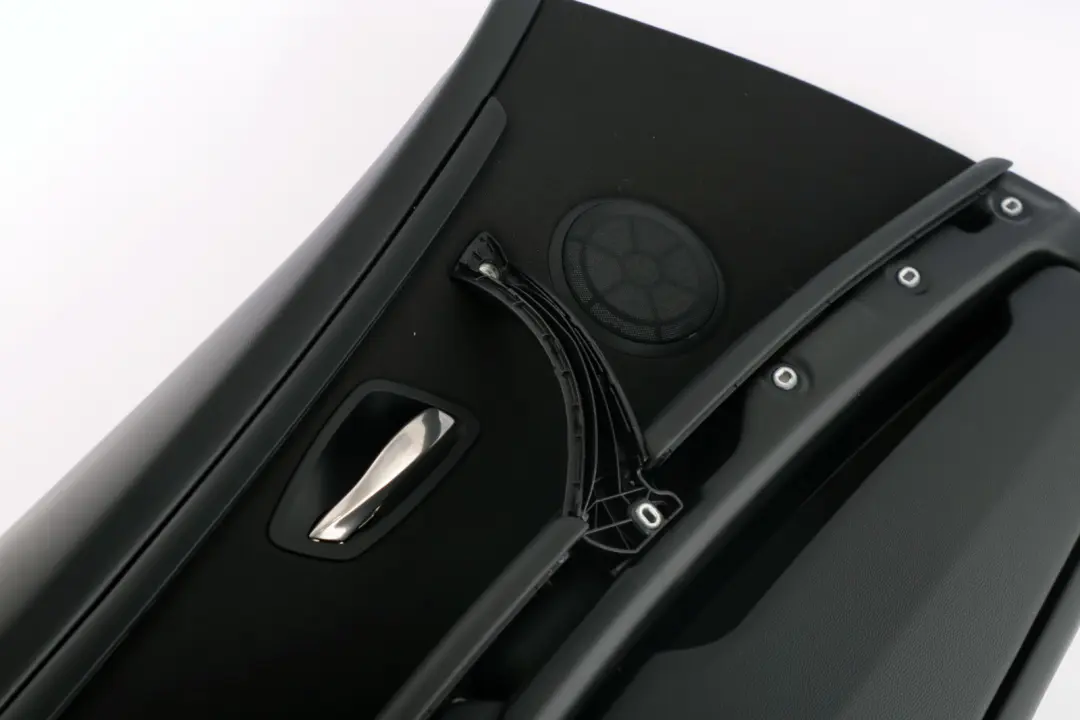 Front Left N/S Door Card Cloth Lining Anthracite Trim Panel to BMW 3 Series E92 with Part number 9152615 BMW 3 Series E92 Front Left N/S Door Card Cloth Lining Anthracite Trim Panel - SKU rhd-9152615 - Part number 9152615