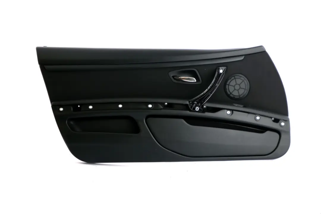 Front Left N/S Door Card Cloth Lining Anthracite Trim Panel to BMW 3 Series E92 with Part number 9152615 BMW 3 Series E92 Front Left N/S Door Card Cloth Lining Anthracite Trim Panel - SKU rhd-9152615 - Part number 9152615
