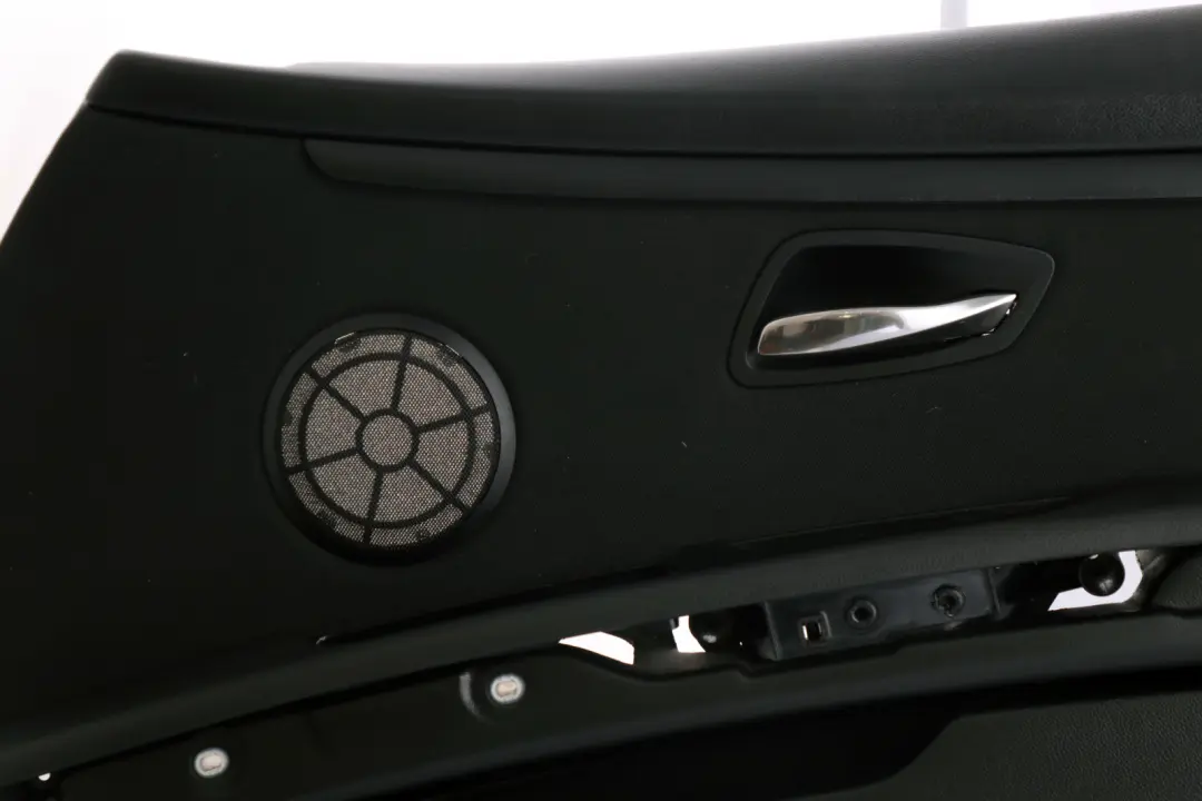 Front Right O/S Door Card Cloth Lining Anthracite Trim Panel to BMW 3 Series E92 1 with Part number 9152616 BMW 3 Series E92 1 Front Right O/S Door Card Cloth Lining Anthracite Trim Panel - SKU rhd-9152616-1 - Part number 9152616