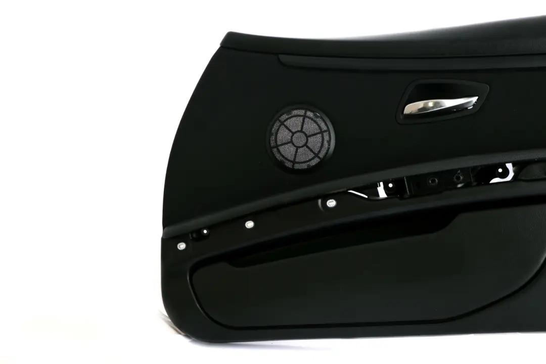 Front Right O/S Door Card Cloth Lining Anthracite Trim Panel to BMW 3 Series E92 2 with Part number 9152616 BMW 3 Series E92 2 Front Right O/S Door Card Cloth Lining Anthracite Trim Panel - SKU rhd-9152616-2 - Part number 9152616