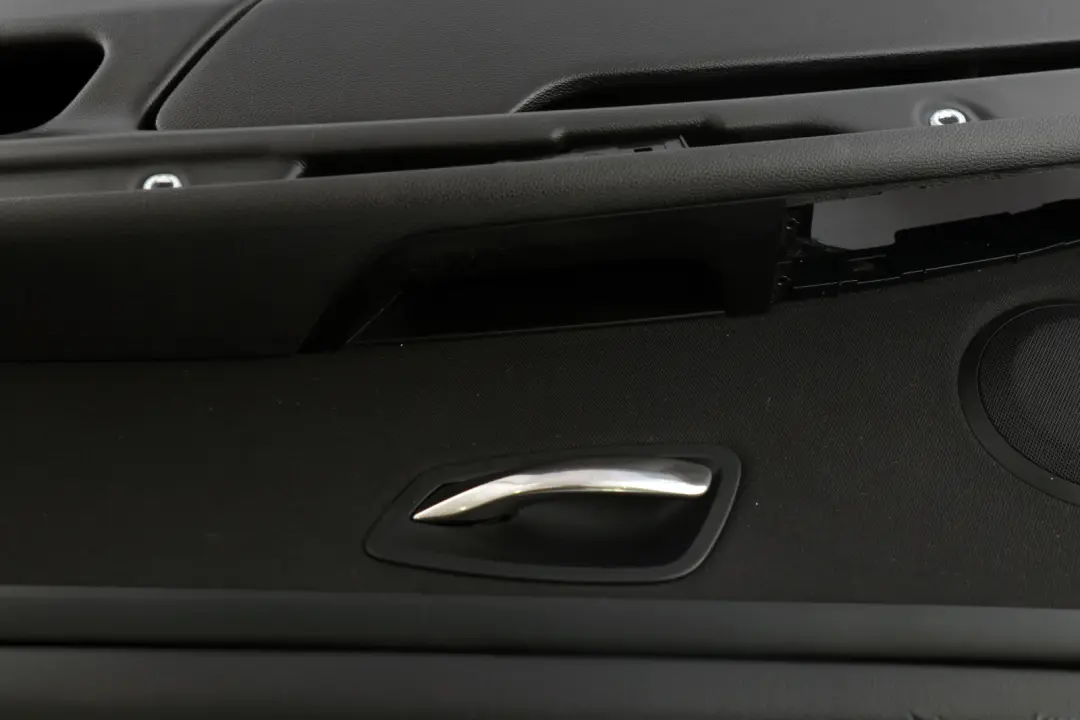 Front Right O/S Door Card Cloth Lining Anthracite Trim Panel to BMW 3 Series E92 with Part number 9152616 BMW 3 Series E92 Front Right O/S Door Card Cloth Lining Anthracite Trim Panel - SKU rhd-9152616 - Part number 9152616