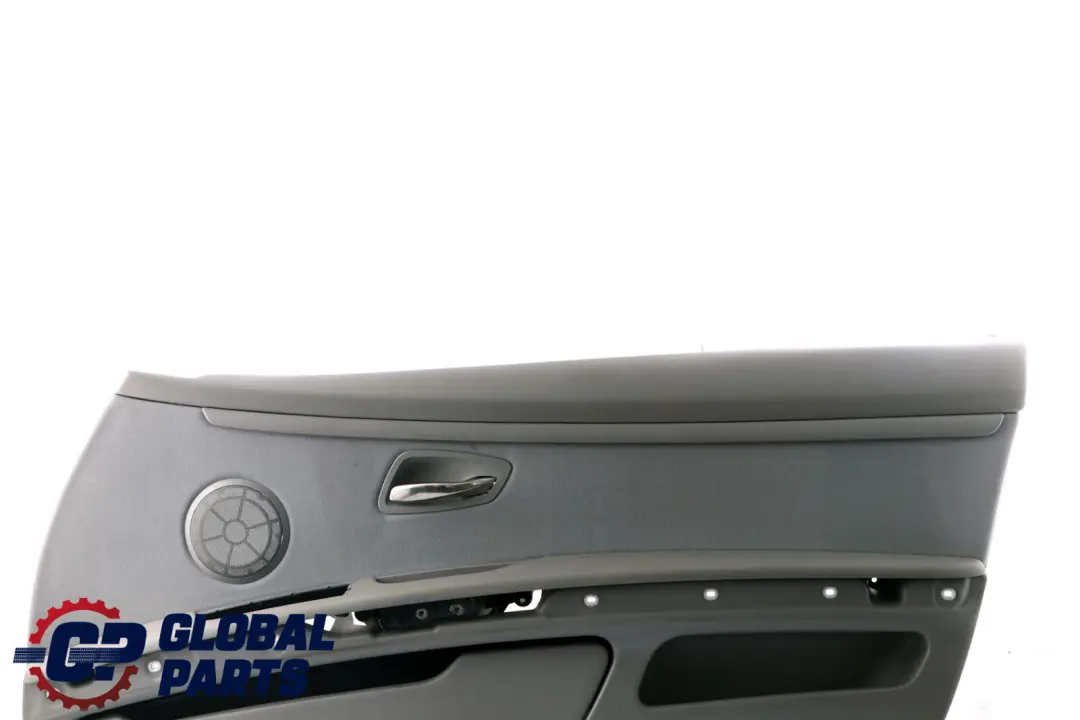 Front Right O/S Door Card Lining Trim Panel Cloth Grey to BMW 3 Series E92 E93 with Part number 9152620 BMW 3 Series E92 E93 Front Right O/S Door Card Lining Trim Panel Cloth Grey - SKU rhd-9152620 - Part number 9152620